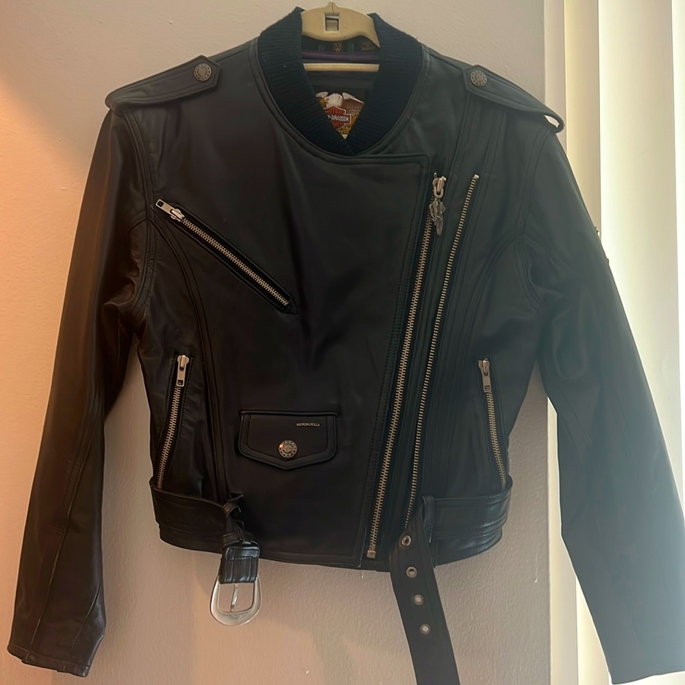leather Harley Davidson jacket